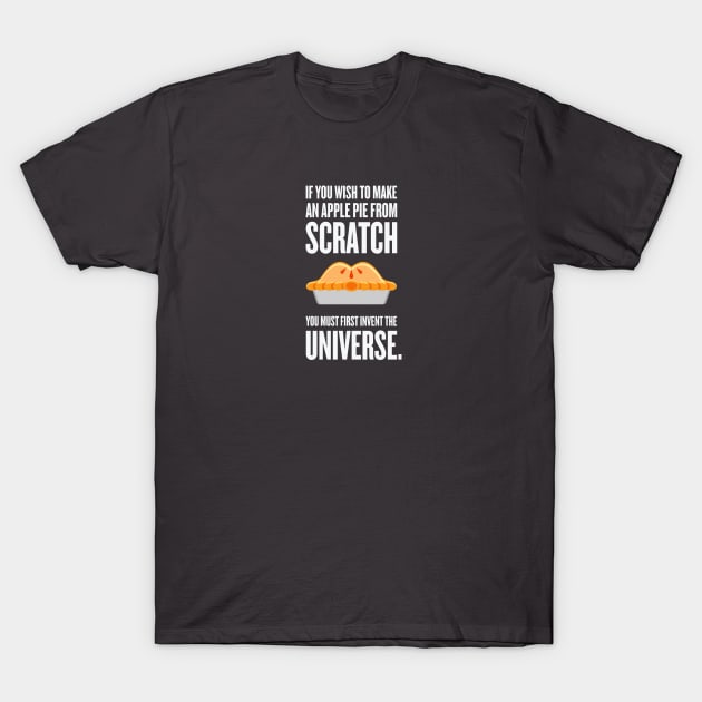 Apple Pie Universe T-Shirt by Rabassa